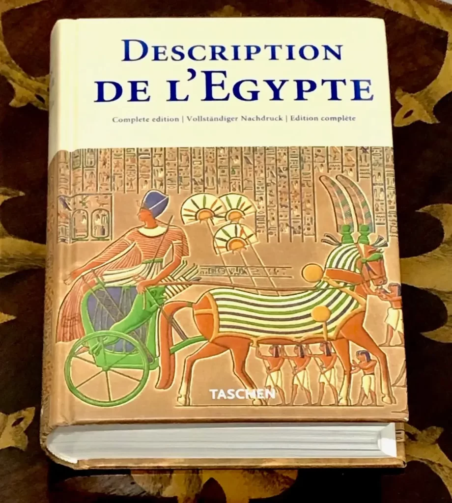 Taschen edition of Description de L'Egypte.