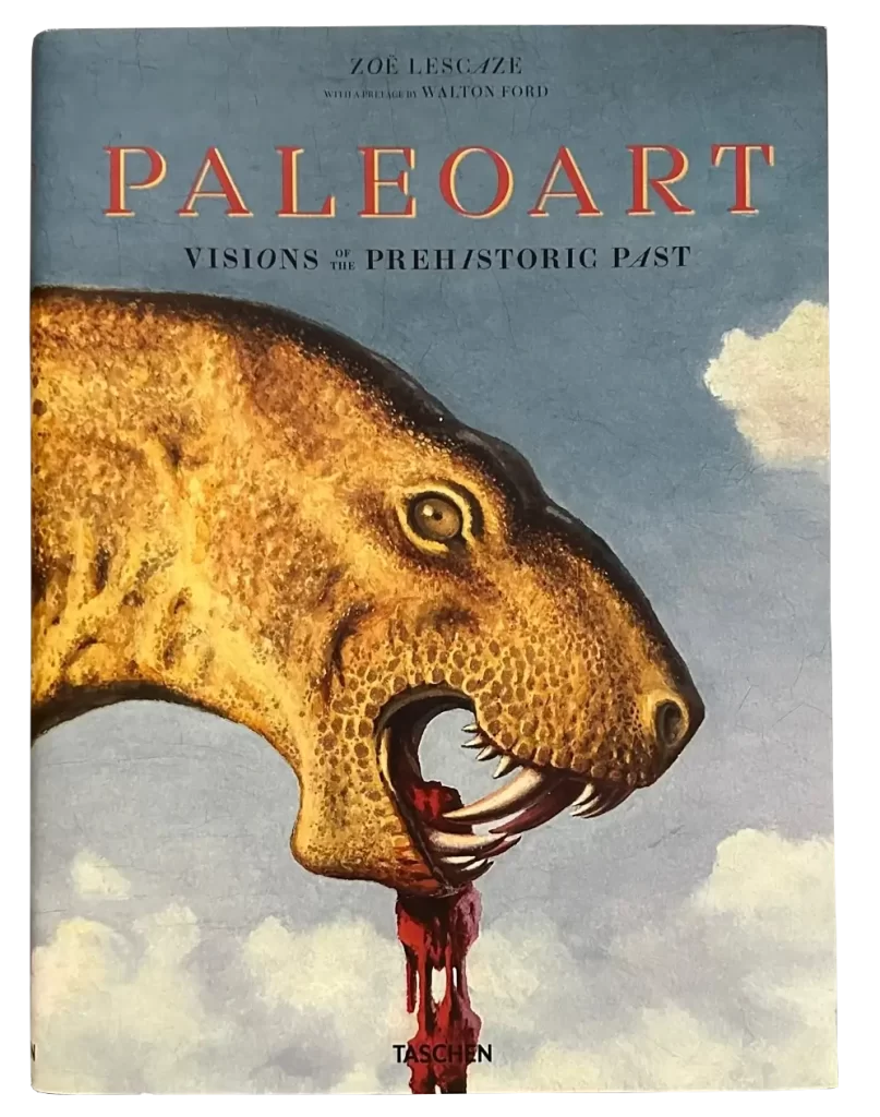 Cover of the "Paleoart" coffee table book from Taschen.