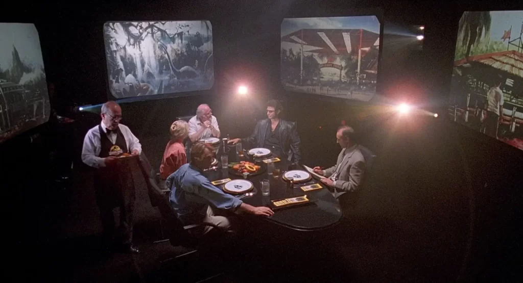 Jurassic park conference/VIP dining room.