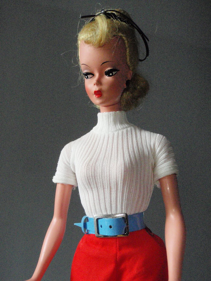 The original Bild Lilli Doll, precursor to Barbie