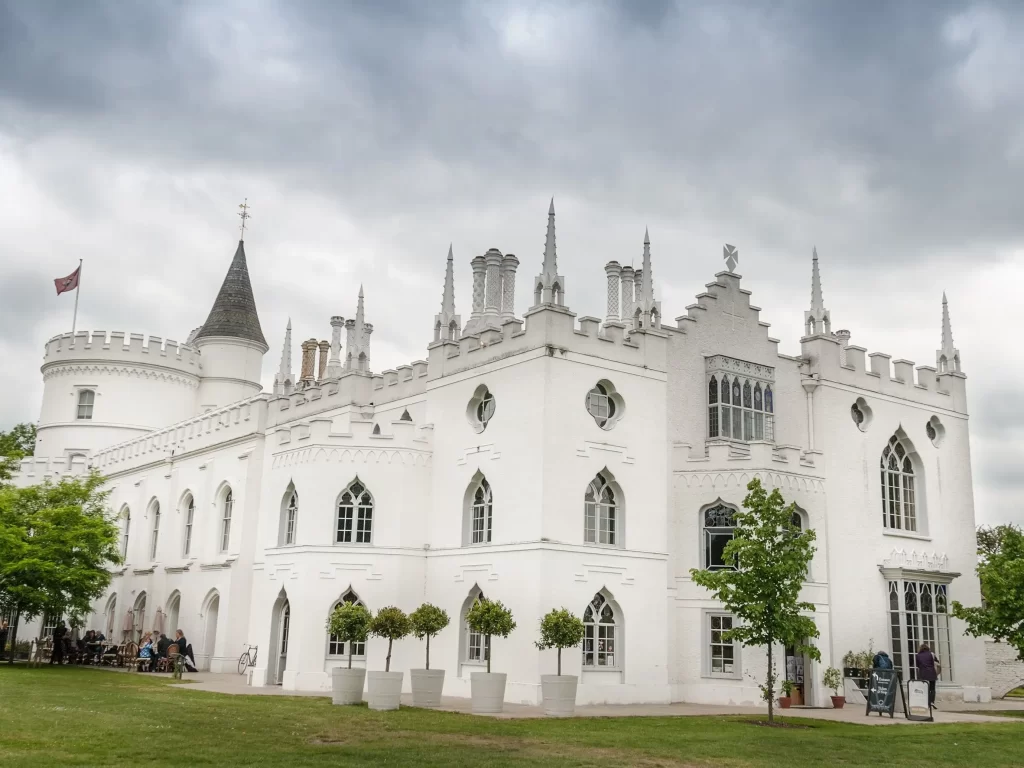 Strawberry Hill House in the surrounds of London, England.